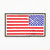 US Flag - Reverse - Raised - Morale Patch