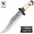 Majestic Elk Fixed Blade Knife w/ Display Box