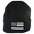 Thin Blue Line Flag Embroidered Beanie