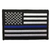 Thin Blue Line American Flag Patch, Velcro, 2 X 3 Inches