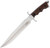 Hibben Tundra Toothpick Knife And Sheath - 420HC Stainless Steel Blade, Micarta Handle Scales, Stainless Guard