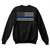 Crew Neck - Classic, Thin Blue Line - KRTBL-CREW-CLASSIC-2XL