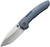  We Knife Trogon Framelock Blue