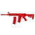 ASP - Enhanced Training Red Gun, M4 Flat Top (Sliding Stock) w/2 Mags