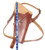 Brown Leather Shoulder Holster w/Shell Loops 