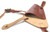 Brown Leather Shoulder Holster w/Shell Loops 