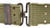 U.S. WW2 XXL M1936 Pistol Belt Dark OD Marked JT&L 1944