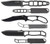 Ka-Bar Triple Pack fixed Blades