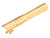 EDGE Airsoft "WARP" Aluminum Fixed Outer Barrel for 1911 / Hi-CAPA Gas Blowback Airsoft Pistols (Color: Gold)