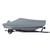 Carver Performance Poly-Guard Styled-to-Fit Boat Cover f/20.5' V-Hull Center Console Fishing Boat - Grey