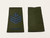 Canadian Armed Forces Green Rank Epaulets Air Force - Sergeant 