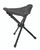 Mil-Tec Black 3 Leg Folding Stool 