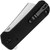 Ruler Button Lock Black G10