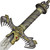 Art Gladius Barbarian Sword Gold