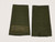 Canadian Armed Forces Green Rank Epaulets CFMS - Private (Basic)