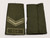 Canadian Armed Forces Green Rank Epaulets LOG - Private (Trained)