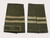 Canadian Armed Forces Green Rank Epaulets CIC - Captain