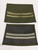 Canadian Armed Forces Green Rank Epaulets Unsewn - Captain