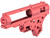 CYMA CNC Machined Reinforced High Performance Gearbox Shell for SR-25 QBS Airsoft Rifles (Color: Red)