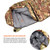 Akmax Cold Weather Mummy Sleeping Bag -  Multicam