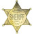 Denix Grand County Sheriff Badge - Brass