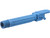 Tapp Airsoft 3D Printed Threaded Barrel w/ Custom Cerakote for TM Compact Poly Frame Gas Blowback Airsoft Pistols (Color: NRA Blue)
