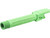 Tapp Airsoft 3D Printed Threaded Barrel w/ Custom Cerakote for TM Compact Poly Frame Gas Blowback Airsoft Pistols (Color: Parakeet Green)