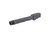 Tapp Airsoft 3D Printed Threaded Barrel w/ Custom Cerakote for Elite Force GLOCK 17 Gas Blowback Airsoft Pistols (Color: Graphite Black)