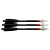 STEAMBOW AR-Series –  Heavy Carbon-Hunting Arrows 3 PK