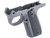 CTM Frame Kit for AAP-01 Gas Blowback Airsoft Pistols (Color: Grey)