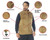 Rothco E.C.W.C.S. Fleece Vest - Coyote Brown