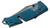 SOG Trident AT Folding Knife, Assisted Opening D2 Black GRN Blue