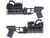 Snow Wolf GP-25 40mm Grenade Launcher for AK Series Airsoft Rifles w/ Grenade Shell