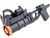 Snow Wolf GP-25 40mm Grenade Launcher for AK Series Airsoft Rifles w/ Grenade Shell