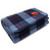 Classic Wool Plaid Blanket - Sky Blue