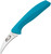  Gatco Curved Paring Knife Teal