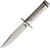 Combat Ready Survival Knife Silver