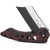 TRIVISA Mensae Linerlock Black/Red