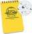 Rite in the Rain Top Spiral Yellow Notebook 3x5 - Outdoor Journal