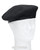 German Black Wool Beret