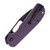EFD Linerlock BSW Purple G10