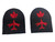 Royal Canadian Navy Plane Technician Trade Shoulder Badge Set