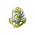 French Armed Forces Drago Paris Parachutist Marine Regiment Beret Badge