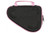 Allen Molded Compact Pistol Case 5" - Black and Pink