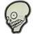 Look Skull PVC - Morale Patch - Glow In The Dark