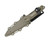 Matrix Aggressor 141 Type Rubber Training Knife w/ Hardshell Sheath