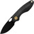 Vosteed Acorn Linerlock Black Micarta