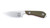 White River M1 Pro Fixed Blade Knife Magnacut Textured G10 Green/Orange