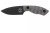 White River GTI 3 Fixed Blade Knife Black Micarta Black/OD
