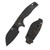 QSP Chefmaster Flipper Black Micarta Brown QSP Chefmaster Flipper Black Micarta Brown
